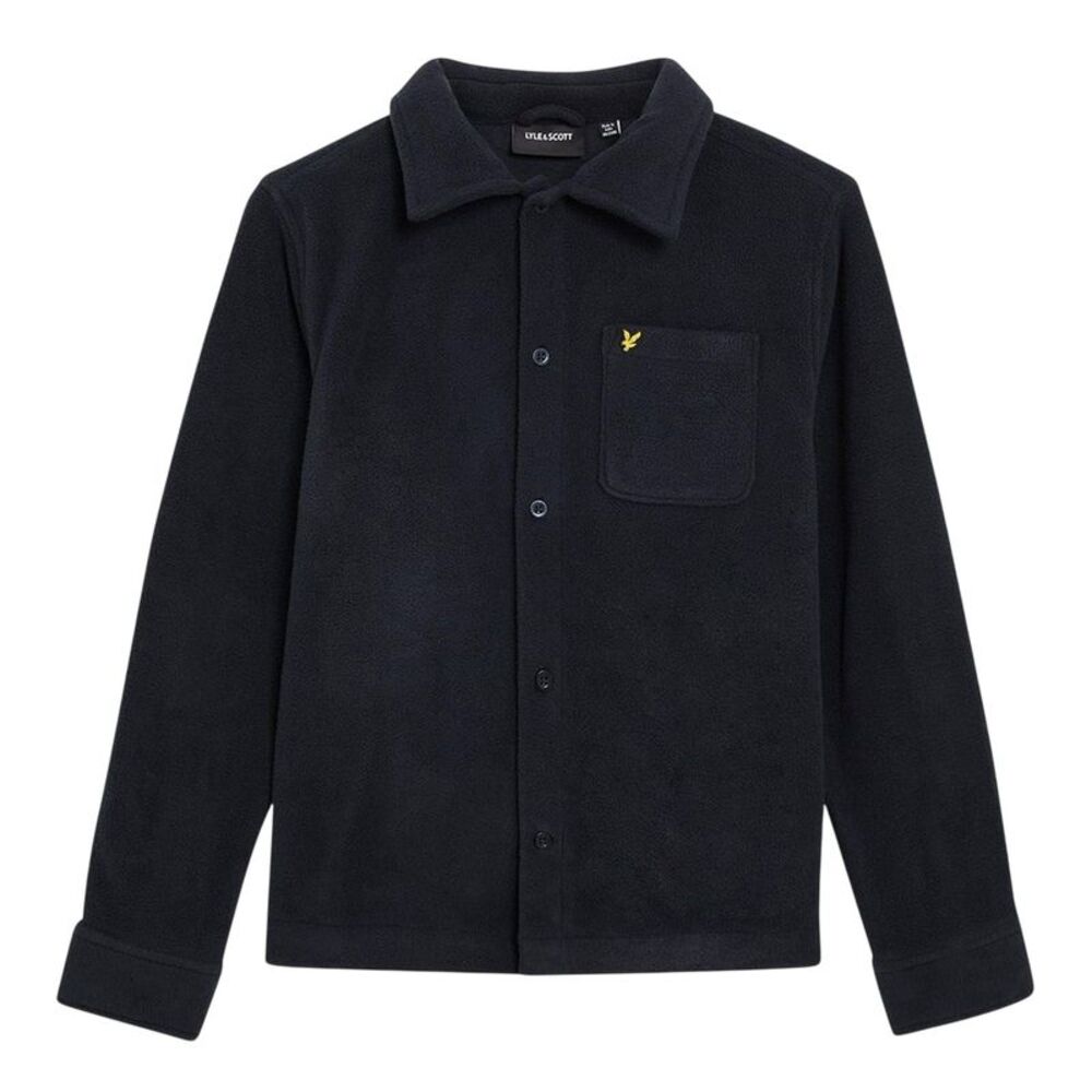 Lyle & Scott Childrens/Kids Polar Fleece Pocket Overshirt / Dark Navy
